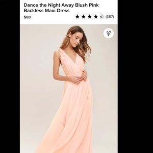 Lulu’s Bridemaid’s Dress - Blush